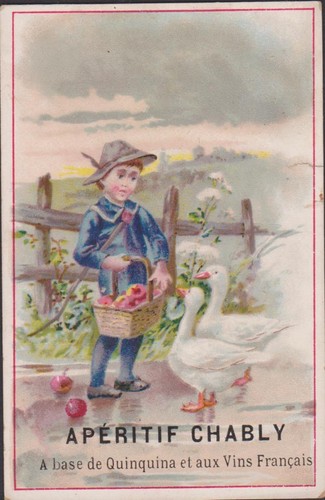 Chromo ancien publicitaire - chromo,