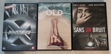 Lot de 3 DVD  Fantastique/Horreur : Old - Sans un bruit - X Men 1