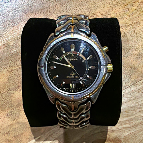 Seiko kinetic 100m two - seiko,