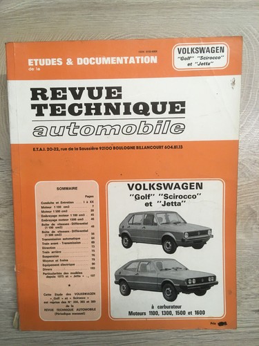 Revue technique automobile - revue,