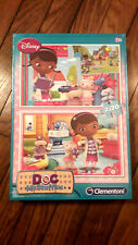 PUZZLE 2 X 20 pièces Disney DOC mc stuffins 3ans et + marque clementoni