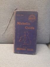 Guide Michelin 1913 Michelin Guide to the British Isles