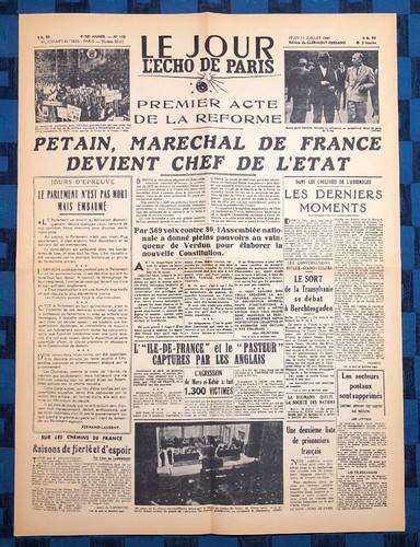 Une journal le jour - le,