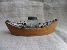 ENCRIER ANCIEN - BATEAU EN