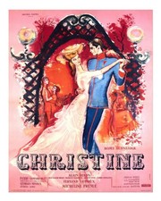 Art mural de danse romantique