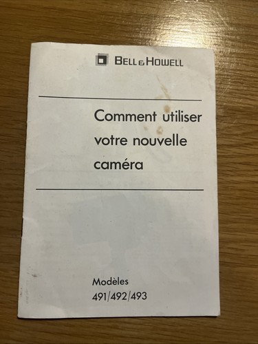 Notice appareil photo - notice, d’appareil