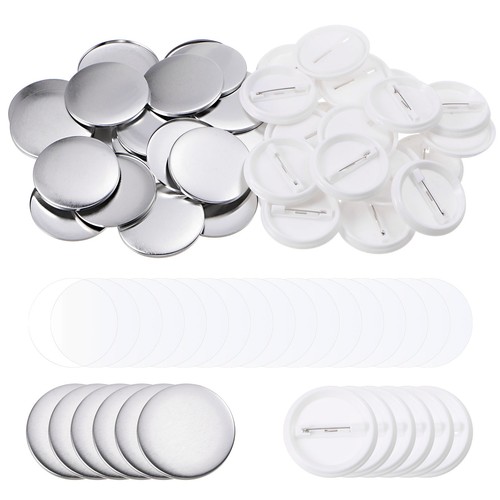 Blank pin back - blank, button