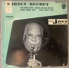 Sidney Bechet : Petits Jazz Pour Tous (45 EP Philips 422.000 BE, 1958)