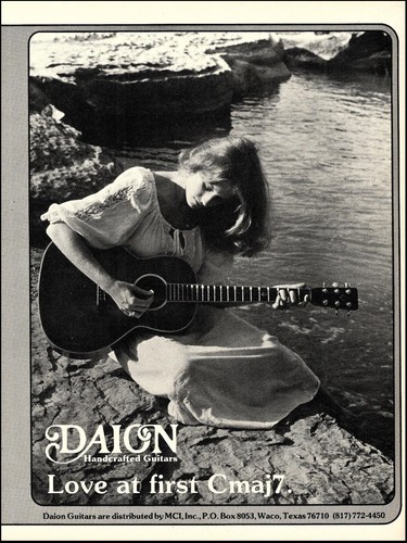 1981 daion handcrafted - handcrafted, guitars