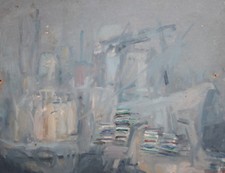 Peinture à l'huile vintage