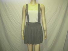 COMPTOIR DES COTONNIERS Jupe à bretelles Grise M VFJ056