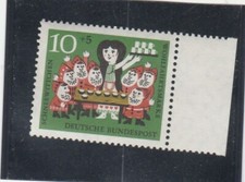L6939 ALLEMAGNE RFA timbre Y&T N° 258 de 1962 " Blanche neige et les 7 " Neuf**