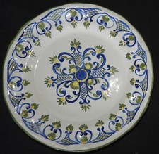 Assiette Faïence de MARTRES