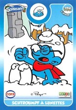 Carte à jouer Cora Les Schtroumpfs 2013 N° 34
