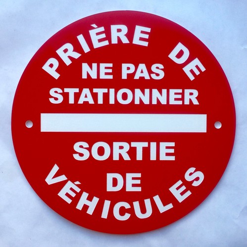 Panneau stationnement interdit - panneau,