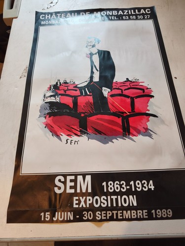 Affiche originale sem - sem,