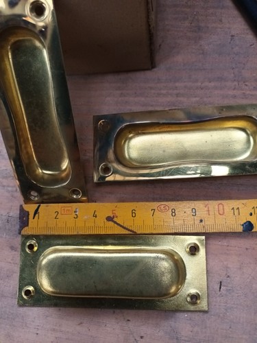 Poignée cuvette laiton - cuvette,