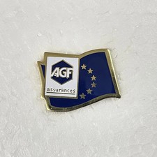 Pin's AGF Assurances drapeau Europe