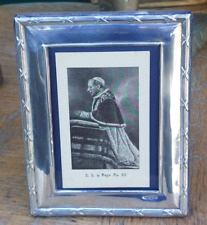 Cadre Photo Argent Massif