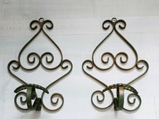 Patères décoratives en fer forgé