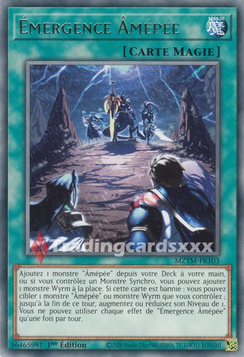 émergence âmépée - yu-gi-oh!,