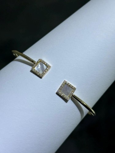 18k argent sterling mop - 18k,