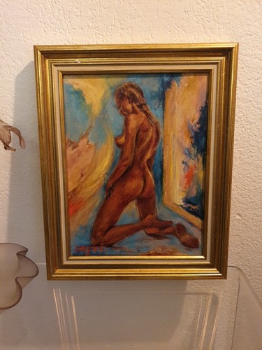 Tableau peinture flavien - peinture,