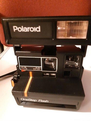 Vintage polaroid one - , step