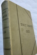 PARIS Tout-Paris. Annuaire de