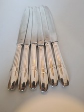 Ancien Couteaux Metal Argenté