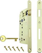 Serrure Encastrée pour Porte Intérieure Laiton 22x238 Entraxe 90mm AGB Patent
