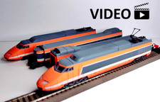 JOUEF 8631 5470 5471 5472 HO Rame TGV PSE SNCF   1:87  1/87