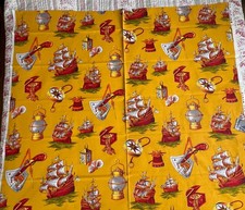 Tissu neuf vintage marignan - tissu,