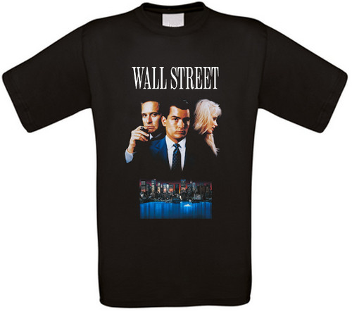 Shirt film kult wall street - t-shirt,