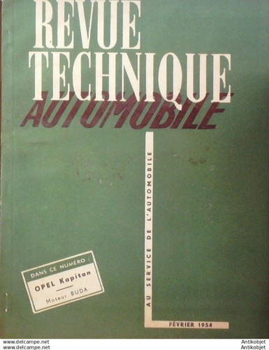 Revue technique automobile - technique,