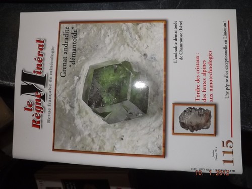Revue regne mineral - revue,