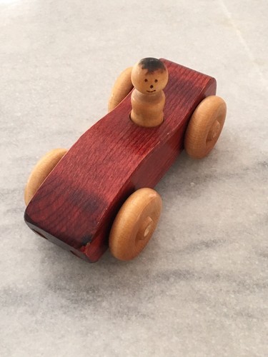 Classic wooden car toy - car,