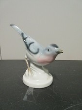 VINTAGE PORCELAIN BLUE BIRD