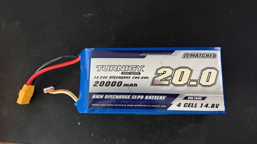 Turnigy 20000mah lipo - 4s,