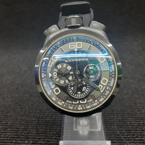 Bomberg bs45chpba quartz watch - quartz,