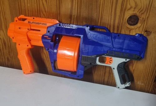 Nerf elite surgefire - surgefire, bleu