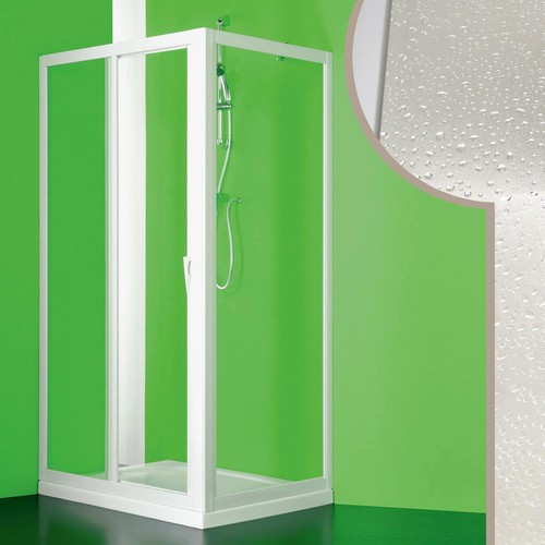 Cabine douche paroi - cabine, pvc