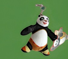 Superbe porte clés PO du film  panda kung fu panda 4