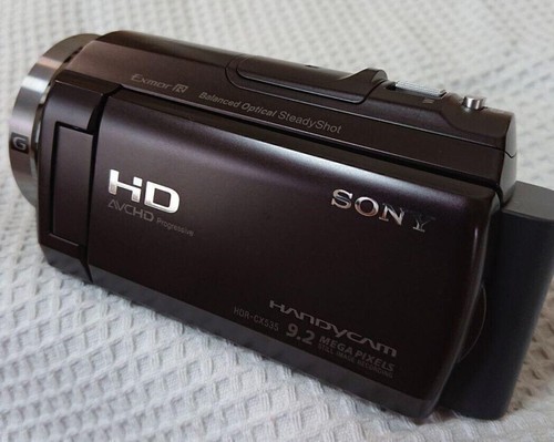 Caméra vidéo sony - vidéo, hdr-cx535