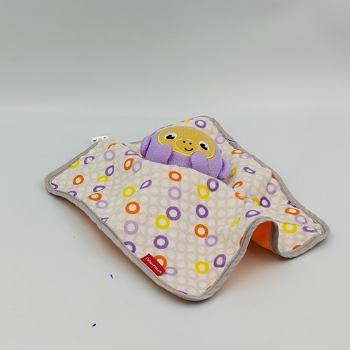 Doudou plat réversible singe