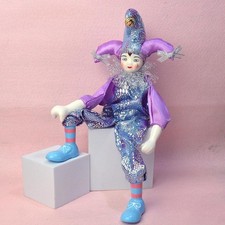 Figurine de poupée clown en