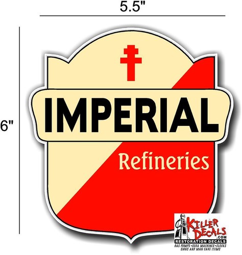Imperial gasoline - (imper-1), 6"