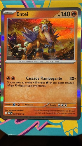 Carte pokémon entei holo - carte,