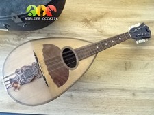 Mandoline napolitaine ancienne - mandoline,