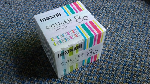 Minidisc maxell couler - maxell,